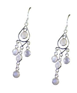 Riyo Rainbow  Fine Silver Jewelry Rajasthan Jewellery L 2in Sermo-64031