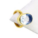 Alexandrite Cz Gold Plated Sets Eternity Ring