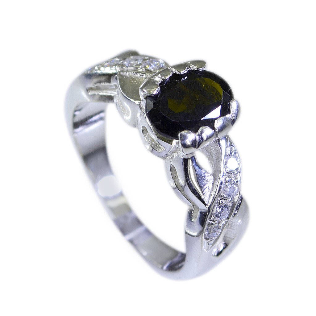 Riyo Tourmaline 0.925 Sterling Silver Silver Stack Ring Sz 6 Srtou6-84034