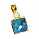 Riyogems Indi Emerald Gold Plate Jewellery Baby Pendants L 1in Gppiem-32012