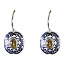 Riyo Citrine Indian Wholesale Jewellery Exclusive Earring L 1in Secit-14049