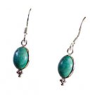 Riyo Turquoise Silver Forest Jewelry Wholesale Gemstone L 1.5in Setur-82049