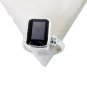 Riyo Black Onyx German Silver Jewellery Silver Ring Settings Sz 6.5 Srbon6.5-603