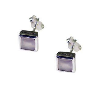Riyo Rose Quartz Luxury Silver Jewelry Ear Hook Earrings L 2in Seroq-68016