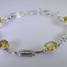 Riyo Yellow 925 sterling silver Citrine Bracelet divine handmade jewelry gallery
