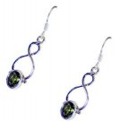 Riyo Peridot Luxury Silver Jewellery Indian L 1.5in Seper-58019
