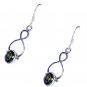 Riyo Peridot Luxury Silver Jewellery Indian L 1.5in Seper-58019