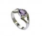 Riyo Amethyst Custom Silver Jewellery Handmade Silver Ring Sz 7 Srame7-2173