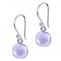 Riyo Pink 925 sterling silver Rose Quartz Earring studly one of a kind handmade