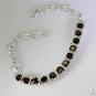 Riyo Garnet Cheap Jewelry Online Silver Daisy Bracelet L 7.5in Sbragar-26032