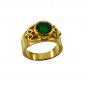 Riyo Green Emerald Cz 18kt Gold Plated Long Lasting Ring Gpremcz75-96167