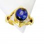 Riyo Dichroic Glass Gold Plated Wholesale Sports Ring Sz 8 Gprdgl8-22010