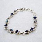 Riyo   Gemstone 925 Solid Sterling Silver Everyday Bracelet Sbramul-52001