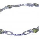 Riyo Green 925 sterling silver Peridot Bracelet splendidstatuesque handmade jewe