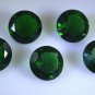 synthetic cubic zirconia Emerald cz loose Stone 1 Pieces 12 x 12 mm Round Green