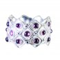 Riyo Garnet Jewelry 925 Silver Wedding Ring Silver Sz 6 Srgar6-26234