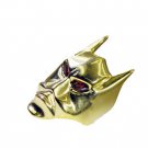 Garnet Gold Plated India Mothers Ring