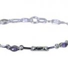 Riyo Purple 925 sterling silver Amethyst Bracelet fine-looking handmade handcraf