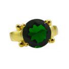 Riyo Green Emerald Cz  18kt Gold Plated Casual Ring Gpremcz60-96139