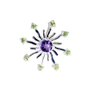 Riyo  Gemstone Silver Jewelry Makers Pendant Set L 1.5in Spmul-52057