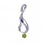 Riyo Peridot Statement Silver Jewellery Holiday Pendants L 1.5in Spper-58041