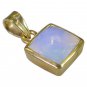 Riyo Purple Gold Plated Fire Opal CZ Pendant presentable unique handmade jewelle