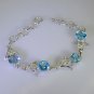 Riyo A Blue Topaz 925 Solid Sterling Silver Discounted Bracelet Sbrabtz-10030
