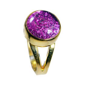 Sunstone 18k Y Gold Plate Classic Day Rings