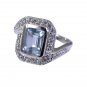 Riyo Blue Topaz How To Make Silver Jewellery Fashion Ring Sz 7 Srbto7-10025