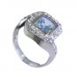 Riyo Blue Topaz How To Make Silver Jewellery Fashion Ring Sz 7 Srbto7-10025