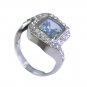 Riyo Blue Topaz How To Make Silver Jewellery Fashion Ring Sz 7 Srbto7-10025