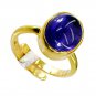 Amethyst 18.Kt Y Gold Plating Memento Mori Ring