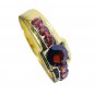 Garnet Buy Gold Plated Jewelry Classic Day Rings