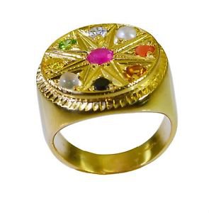Riyo Gold Plated artificial  Ring gprnav9-abcde
