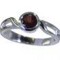 Riyo Red 925 sterling silver Garnet Ring enticing contemporary handmade jeweller