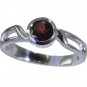 Riyo Red 925 sterling silver Garnet Ring enticing contemporary handmade jeweller