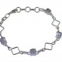 Riyo Green 925 sterling silver Green Amethyst Bracelet magnificent handmade jewe