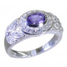 Riyo Purple 925 sterling silver Amethyst Ring dollish personalized handmade jewe