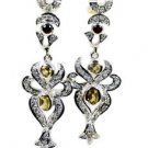 Riyo   Gemstone 925 Solid Sterling Silver Favorite Earring L 2in Semul-52018