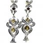 Riyo Gemstone 925 Solid Sterling Silver Favorite Earring L 2in Semul-52018