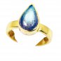 Riyo Labradorite Gold Plate Guard Ring Sz 7 Gprlab7-42003
