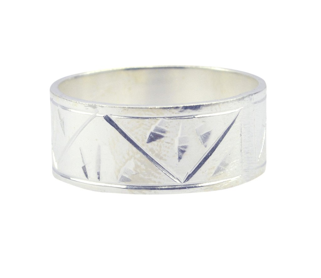 Riyo A Plain Alloy Silver Comfy Ring Aspr105-0074