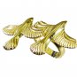 Riyo A Plain 18kt Gold Plated Birds Ring Gprbirr70-140002