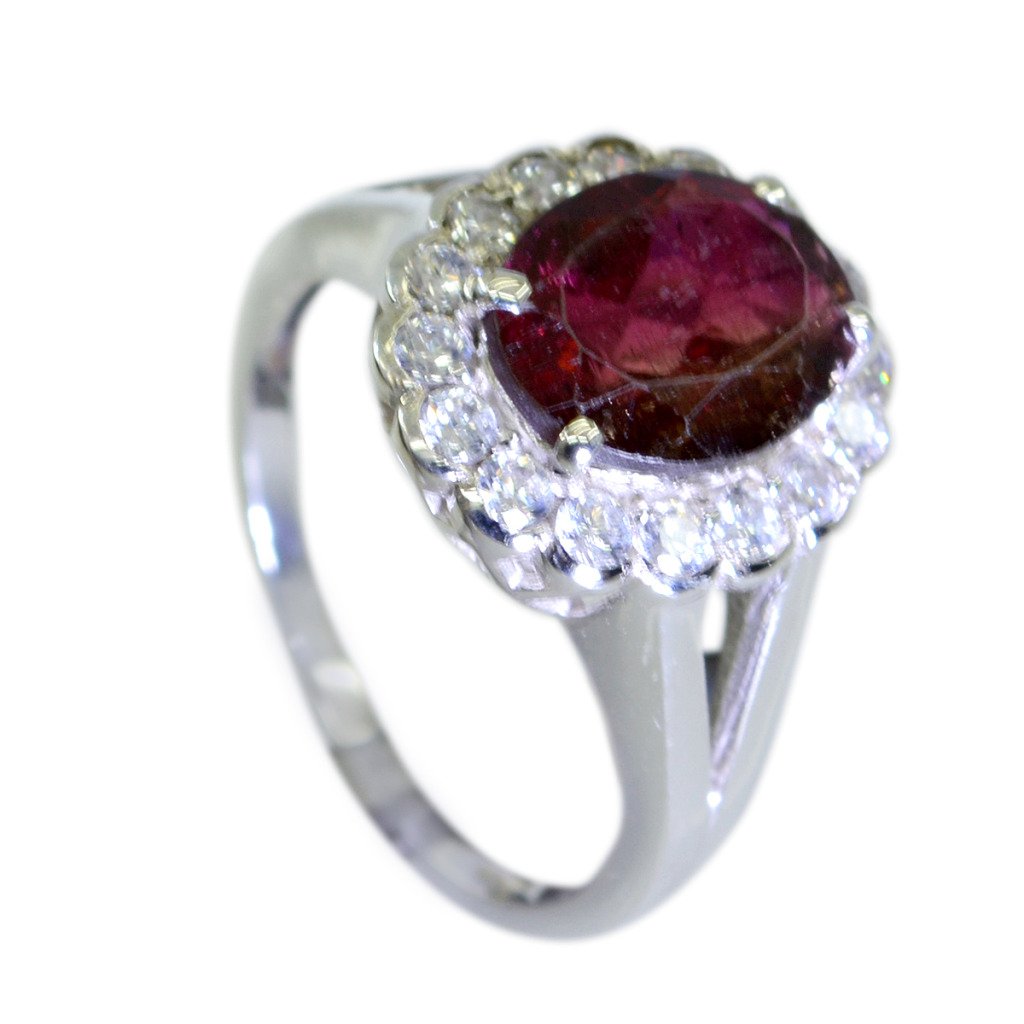Riyo Garnet 92.5 Silver  Ring Jewellery Sz 7.5 Srgar7.5-26095