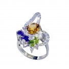 Riyo  Gemstone Silver Jewellery Online Silver Ring Sz 6.5 Srmul6.5-52052