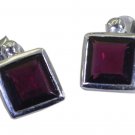 Riyo Red 925 sterling silver Red Oynx Earring dainty jewelry store design SEGAR-