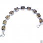 Riyo Citrine 925 Jewelry Delicate Silver Bracelet L 7.5in Sbracit-14011
