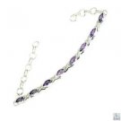 Riyo Amethyst Buy Jewellery Online India Large Silver Cuff Bracelet L 7.5in Sbra