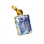 Riyogems Crystal Quartz 18.Kt Gold Plating Zodiac Pendants L 1.5in Gppcqu-18005