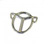 Riyo Plain Argent Silver Jewellery Pluto Pendant L 0.8in Sppla-120039